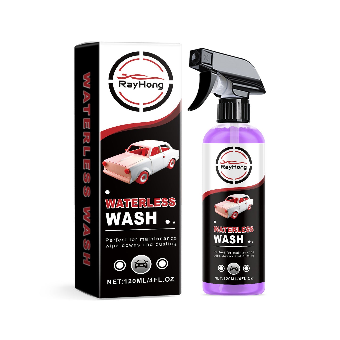 Automotive Detergent Foam Cleaning